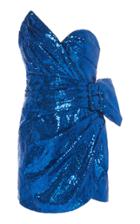 Moda Operandi Dundas Belt-accented Sequined Dress Size: 36