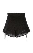 Sir The Label Elodie Broderie Anglaise Cotton And Silk-blend Shorts