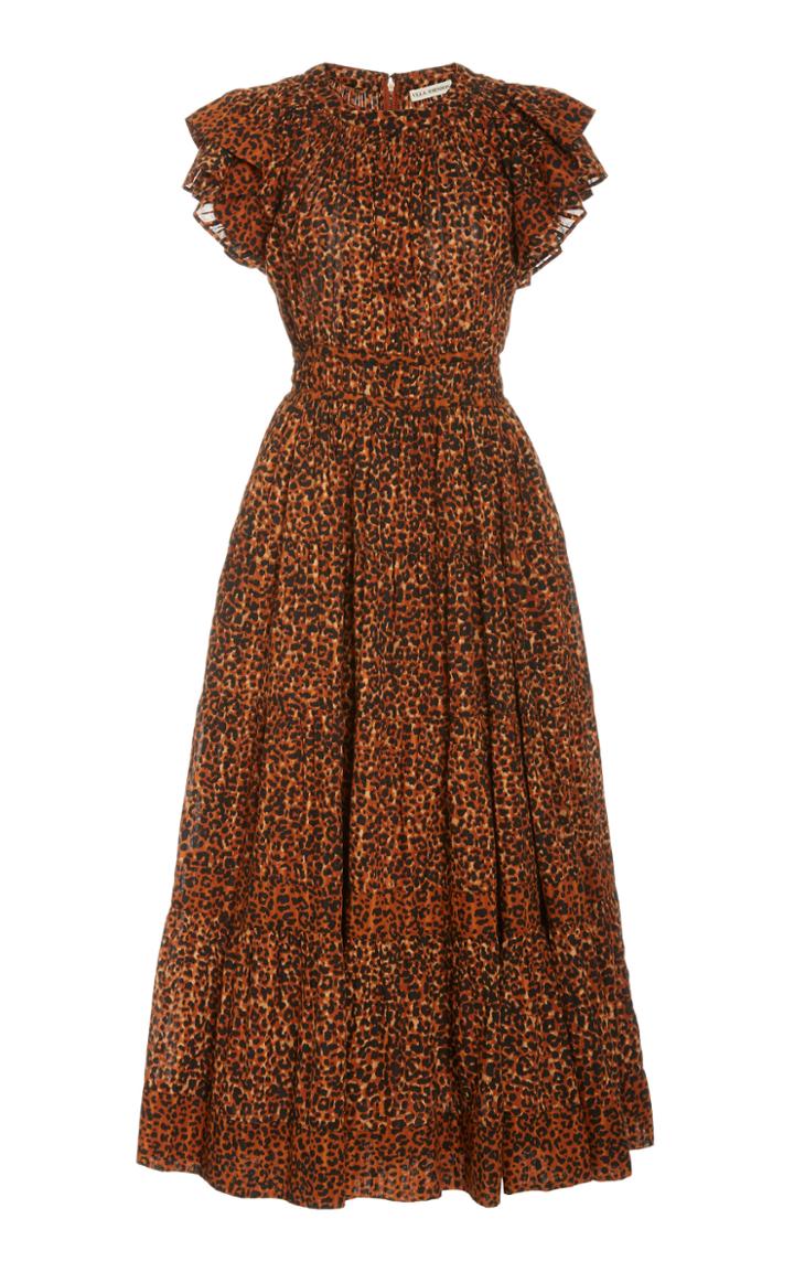 Ulla Johnson Iona Ruffled Cotton Dress