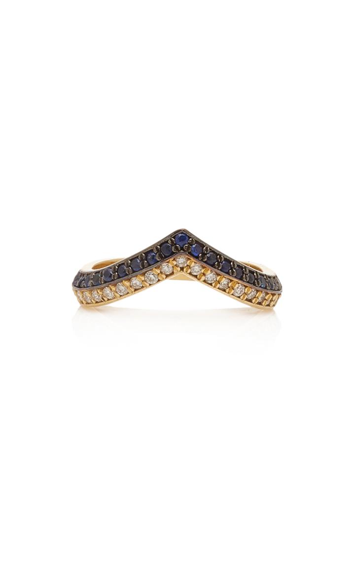 Tullia 14k Gold, Diamond And Emerald Ring