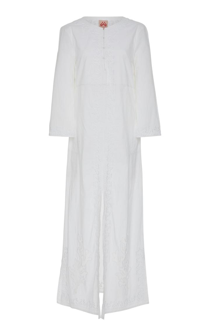 Le Sirenuse Positano Vanessa Embroidered Maxi Dress