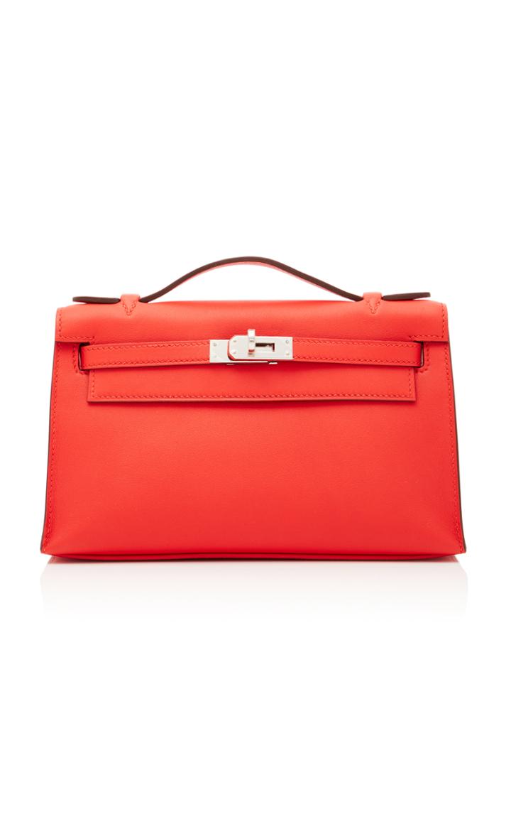 Heritage Auctions Special Collection Hermes Rouge Tomate Swift Leather Kelly Pochette