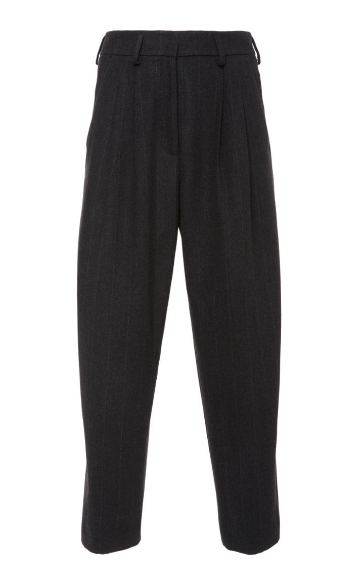 Akris Relaxed Stripe Denim Pant