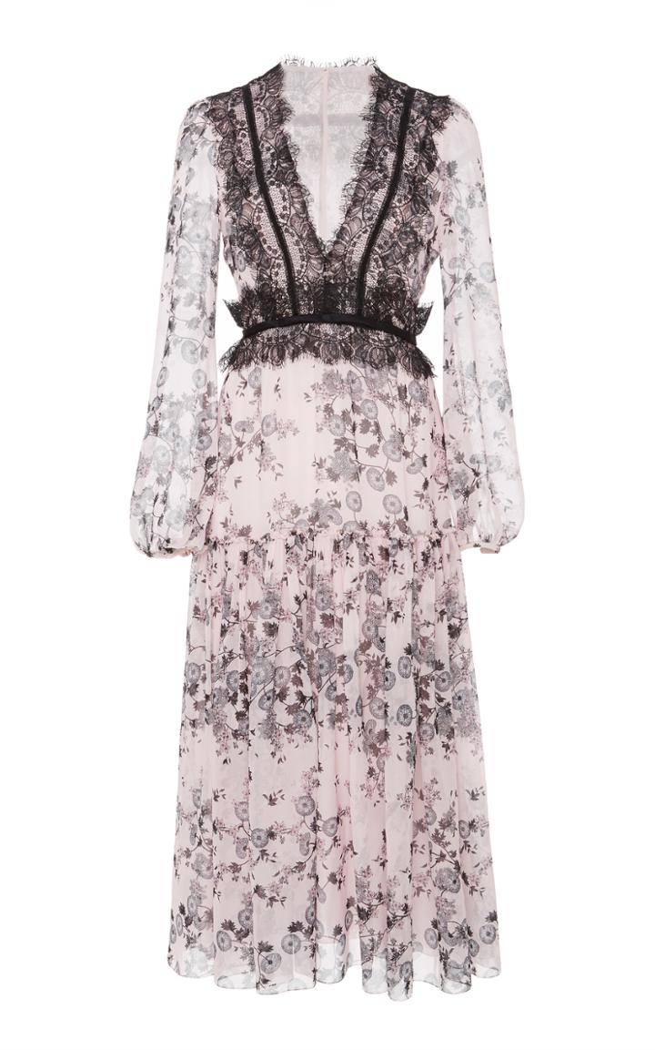 Giambattista Valli Floral Printed Midi Dress