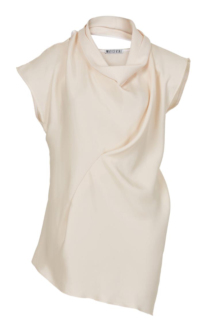 Maticevski Heart Asymmetrical Top