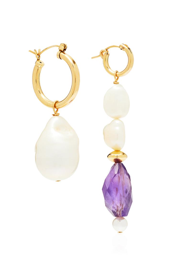 Beck Jewels Neptuno Nacre Totem Hoops