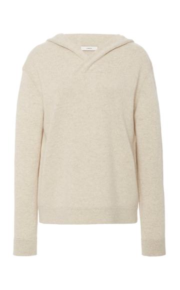 Moda Operandi Vince Cross Front Wool-cashmere Blend Hoodie Size: Xxs