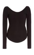 Frances De Lourdes Aurelia Wool-blend Jersey Top