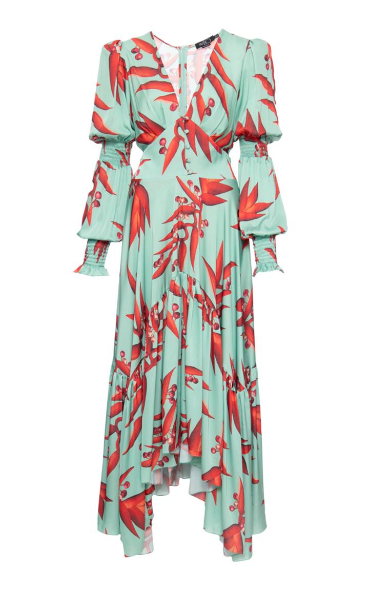 Moda Operandi Patbo Long Sleeve Maxi Dress Size: 0