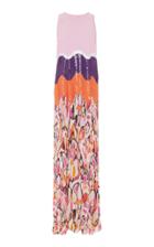 Emilio Pucci Sequin Embroidered Full Length Dress