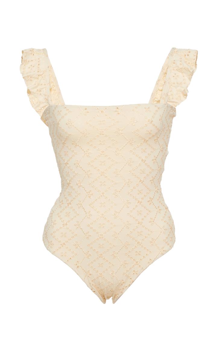 Agua By Agua Bendita Nativa Eyelet One Piece