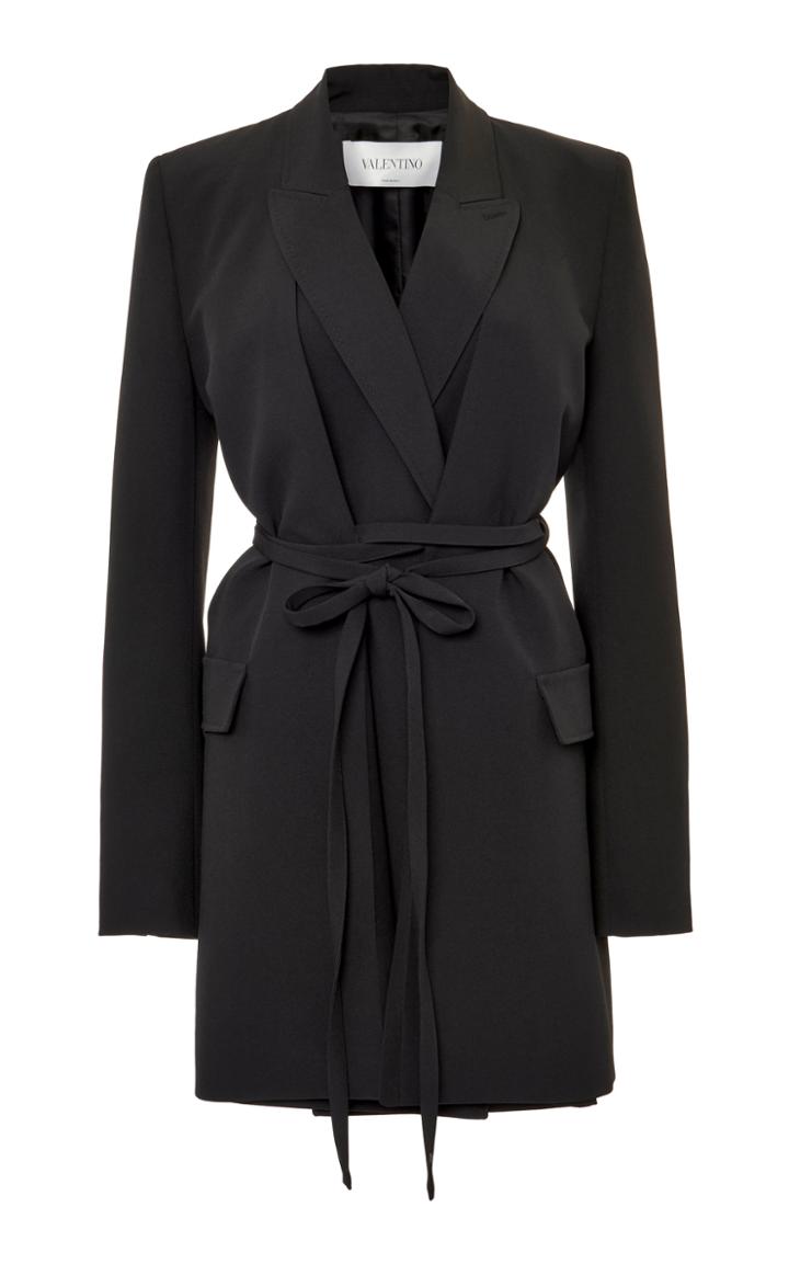 Moda Operandi Valentino Belted Wool Blazer