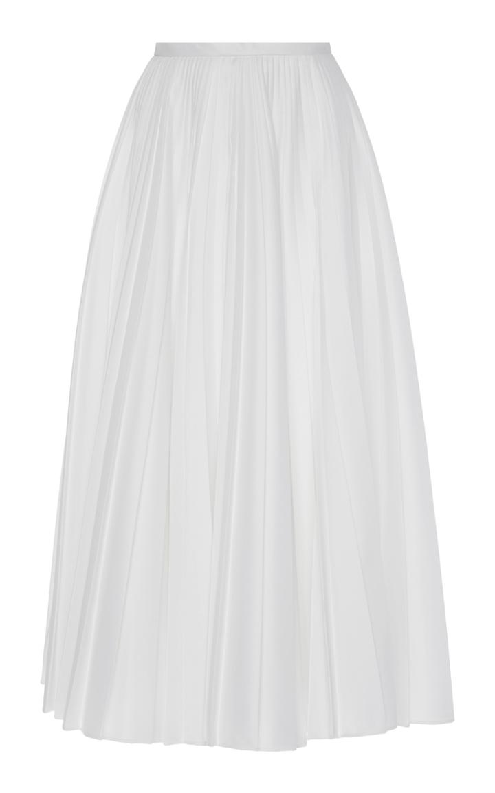 Dice Kayek Pleated Midi Skirt