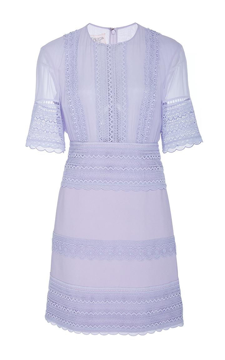 Giambattista Valli Three Quarter Length Sleeve Mini Dress
