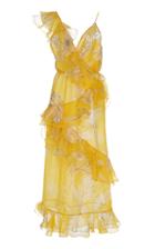 Johanna Ortiz Sunlight Silk Organza Dress