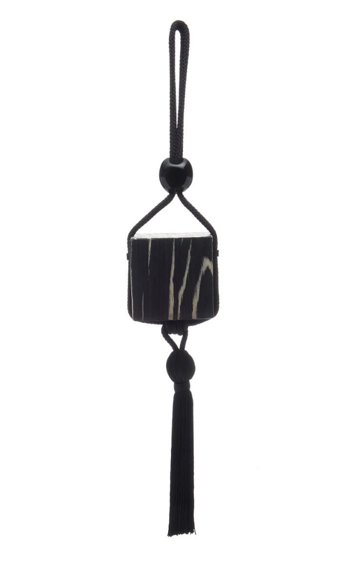 Carolina Santo Domingo Eva Wood Box Bag