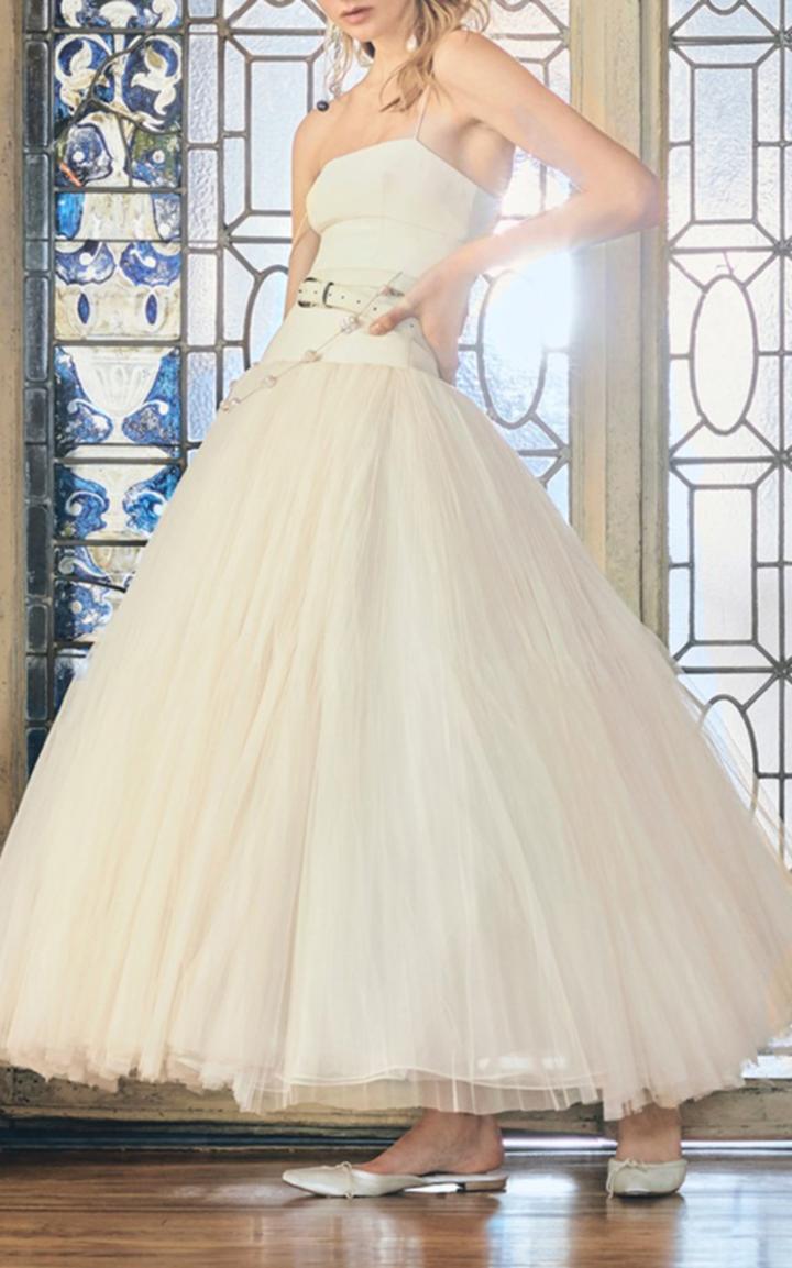 Danielle Frankel Bridal Emily Tea Length Gown