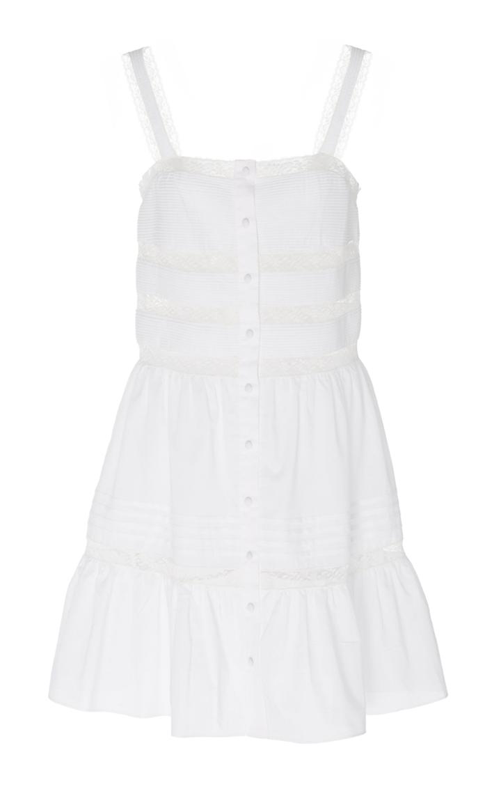 Sir The Label Maci Lace Embroidered Mini Dress