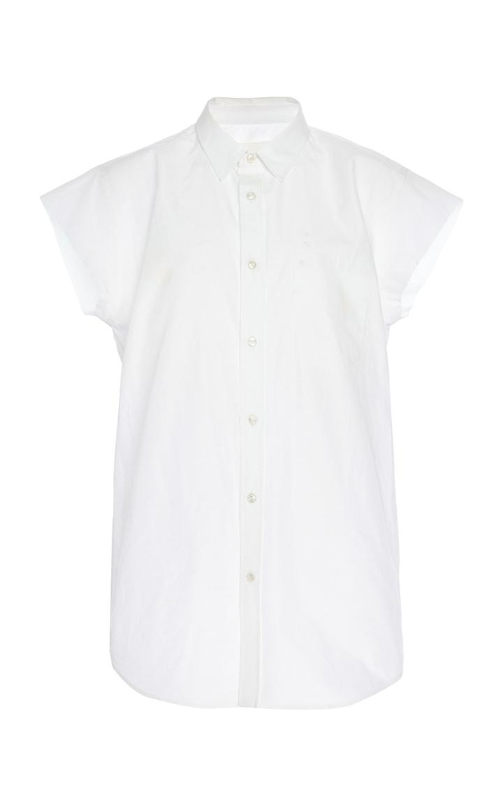 Moda Operandi Maison Margiela Short-sleeve Cotton Top Size: 36