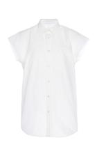 Moda Operandi Maison Margiela Short-sleeve Cotton Top Size: 36