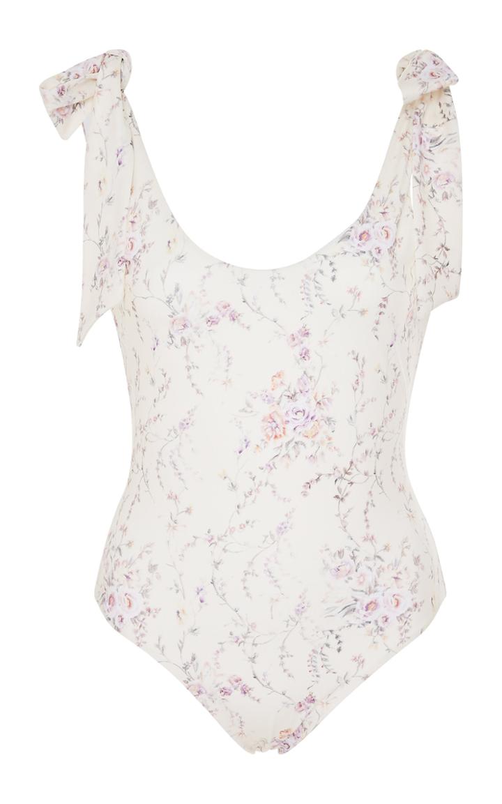Loveshackfancy Posy Floral-print Swimsuit