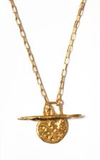 Moda Operandi Reggie Mila Coated Gold Pendant Necklace