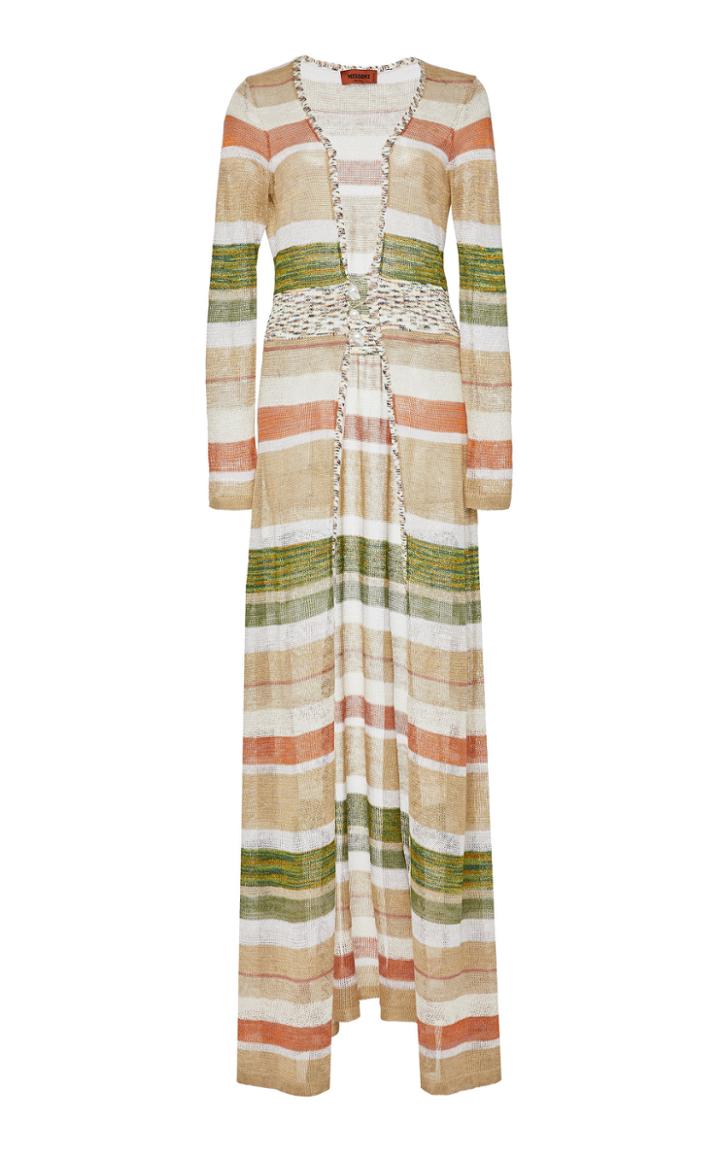 Missoni Stripe Jacquard-knit Duster Cardigan