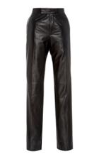 Helmut Lang High-rise Leather Suit Pant