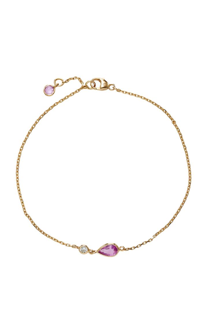 Yi Collection 18k Gold Pink Sapphire Bracelet