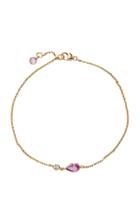 Yi Collection 18k Gold Pink Sapphire Bracelet
