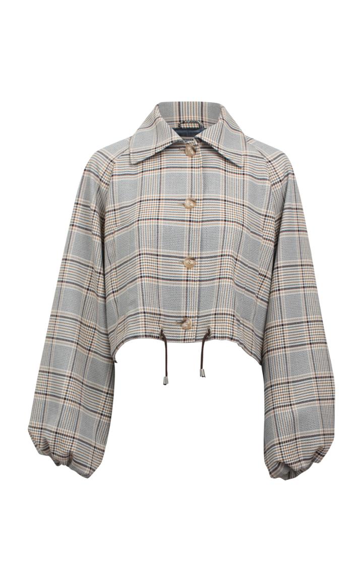 Moda Operandi Baum Und Pferdgarten Blair Cropped Drawstring Jacket Size: 34