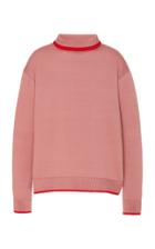 Moda Operandi Brandon Maxwell Two-tone Ribbed-knit Sweater Size: S