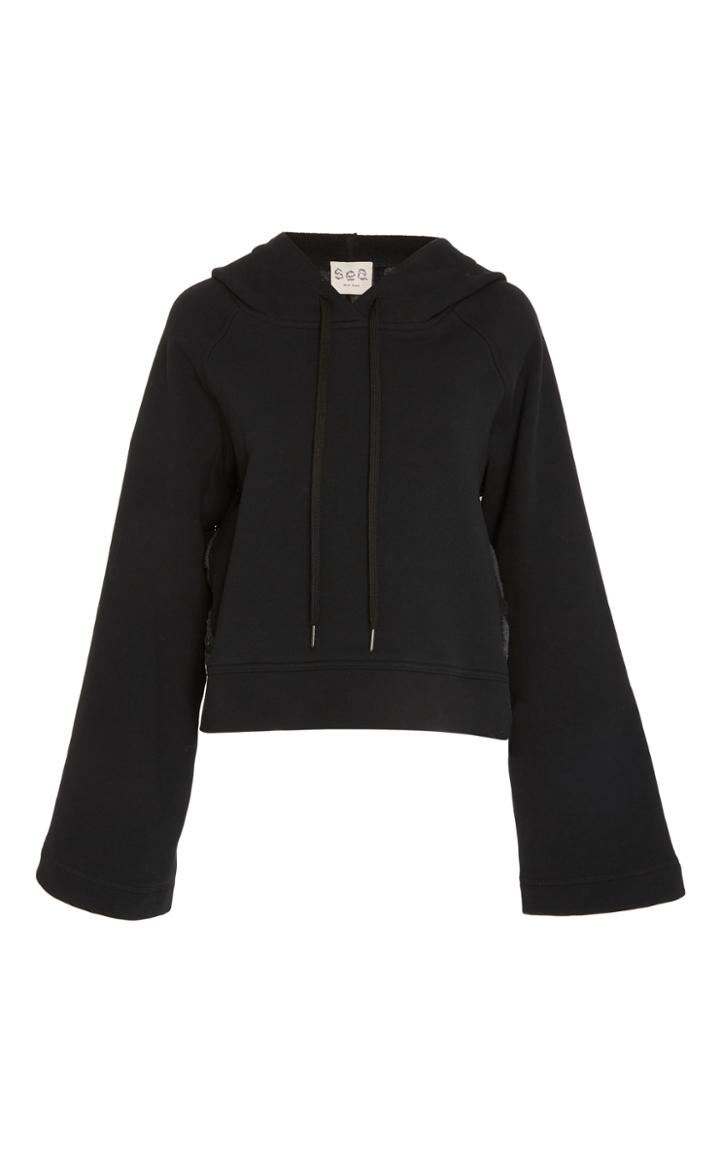 Sea Bell Sleeve Combo Sweatshirt