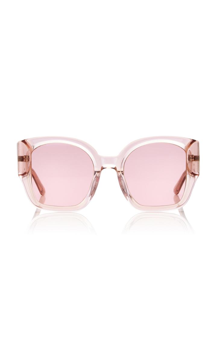 Moda Operandi Karen Walker Check Mate Oversized Square-frame Sunglasses