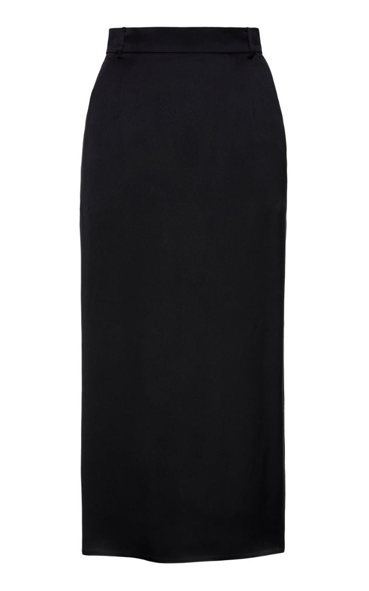 Moda Operandi Magda Butrym Lanciano Silk Pencil Skirt Size: 34