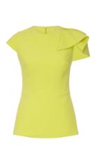 Safiyaa Carlotta Cap Sleeve Top