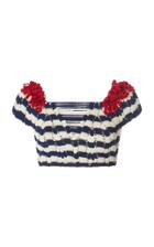 Helen Rdel Vinda Crochet Cropped Top