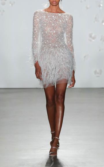 Mira Zwillinger Amani Mini Feather Dress