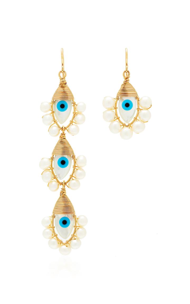 Beck Jewels Evil Eye 'stephanie' Mix Earrings