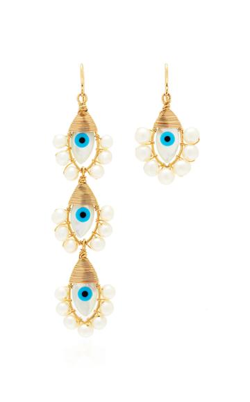 Beck Jewels Evil Eye 'stephanie' Mix Earrings