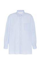 Maison Margiela Striped Cotton-poplin Button-up Shirt