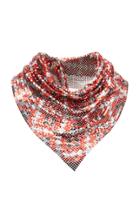 Paco Rabanne Printed Chainmail Scarf