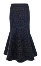 Moda Operandi Valentino Animal Print Mohair-blend Skirt