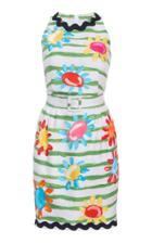 Moda Operandi Moschino Printed Sleeveless Cady Dress Size: 40