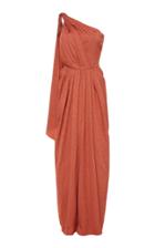 Johanna Ortiz Mysterious Origin Draped Jacquard Maxi Dress