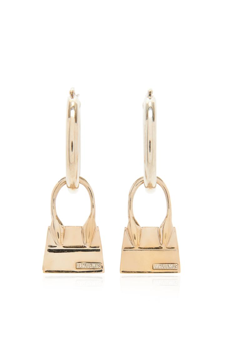 Jacquemus Los Creoles Chiquito Gold-tone Earrings