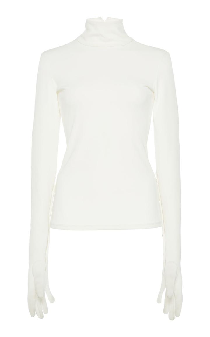 A.w.a.k.e. Gloved Turtleneck Top