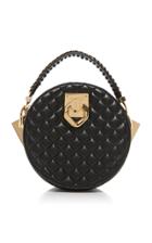 Balmain Twist Quilted Leather Bag