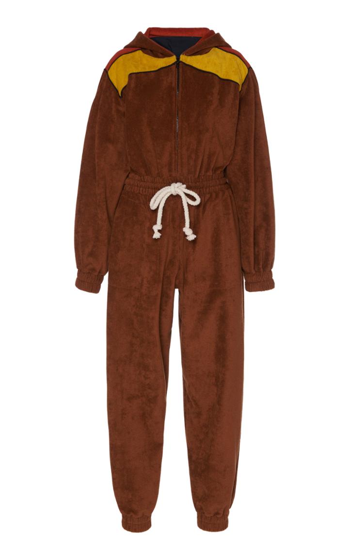 Philosophy Di Lorenzo Serafini Hooded Cotton Jumpsuit