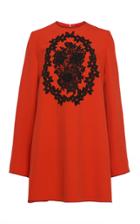 Andrew Gn Lace Embroidered Mini Dress